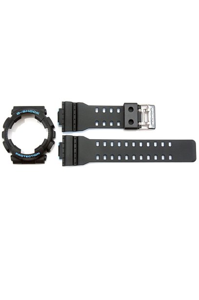 Casio G-Shock กรอบและสาย รุ่น GA-110LN-1A (สีดำ/ฟ้า)